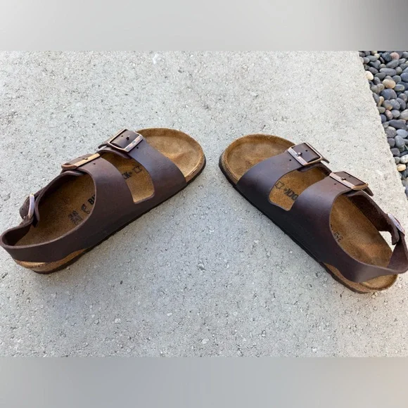 Birkenstock Milano Leather Sandals size 38 - Picture 3 of 8